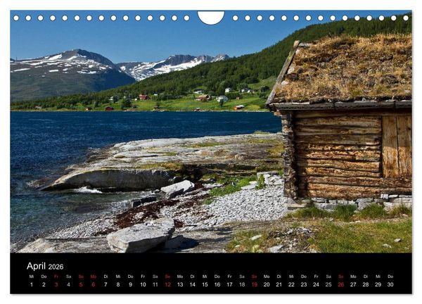 Produktbild: Norwegen - Faszination des Nordens (Wandkalender 2026 DIN A4 quer), CALVENDO Monatskalender