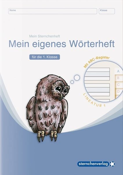 Produktbild: Mein eigenes Wörterheft - Lineatur 1 mit seitlichem ABC-Register