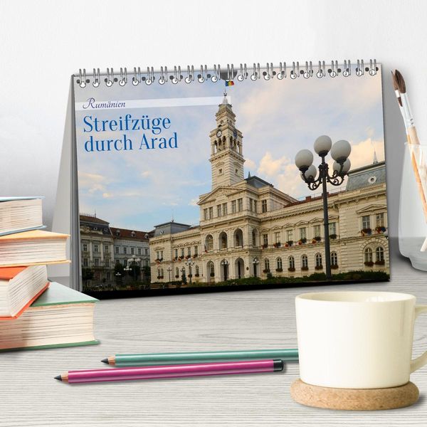 Produktbild: Streifz&uuml;ge durch Arad (Tischkalender 2026 DIN A5 quer), CALVENDO Monatskalender