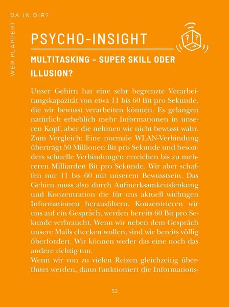 Produktbild: Die 1-Minuten-Strategie gegen Overthinking