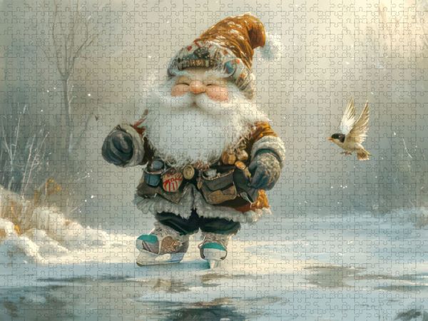 Produktbild: CALVENDO Puzzle Das Land der Zwerge | 1000 Teile Lege-Gr&ouml;&szlig;e 64x48cm Foto-Puzzle f&uuml;r gl&uuml;ckliche Stunden