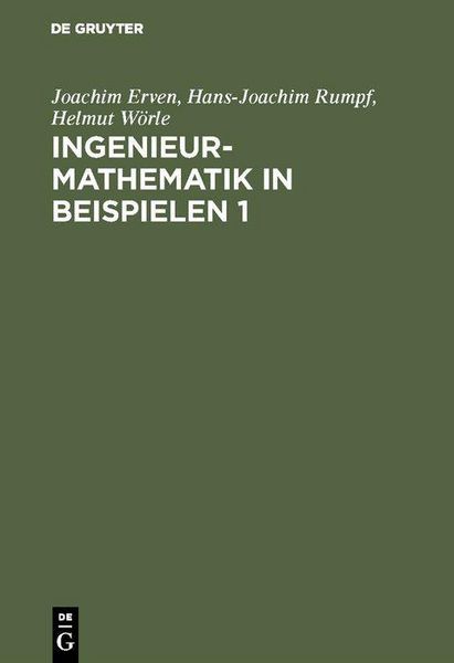 Produktbild: Ingenieur-Mathematik in Beispielen 1