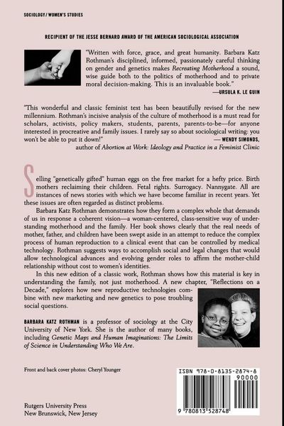 Produktbild: Recreating Motherhood