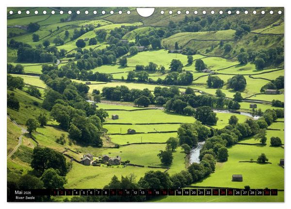 Produktbild: Traumhafte Yorkshire Dales (Wandkalender 2026 DIN A4 quer), CALVENDO Monatskalender