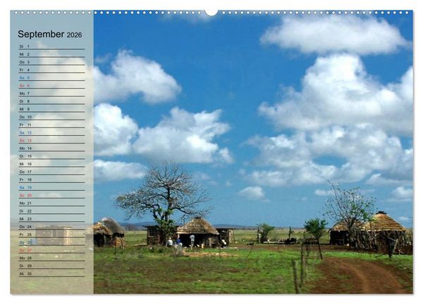 Produktbild: S&uuml;d Afrika - vom Kr&uuml;ger Nationalpark bis nach Kapstadt (hochwertiger Premium Wandkalender 2026 DIN A2 quer), Kunstdruck in Hochglanz