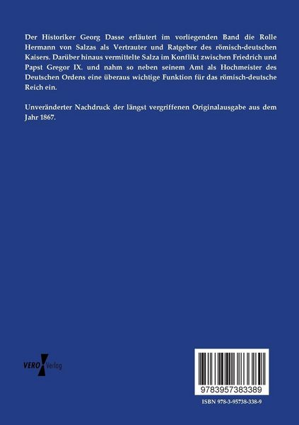 Produktbild: Hermann von Salza als Sachwalter und Ratgeber Friedrichs II.