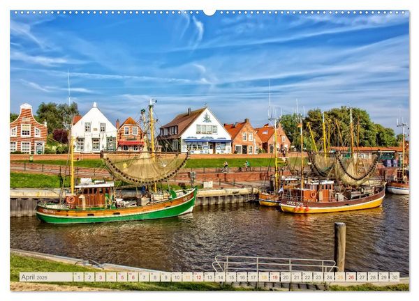 Produktbild: Reise an die Nordsee - Greetsiel (hochwertiger Premium Wandkalender 2026 DIN A2 quer), Kunstdruck in Hochglanz
