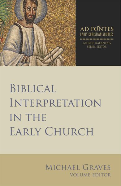 Produktbild: Biblical Interpretation in the Early Church