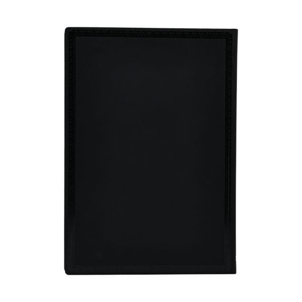 Produktbild: 12-Monatskalender 2027 Black Edition Schlicht Midi Horizontal