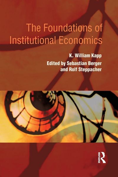 Produktbild: The Foundations of Institutional Economics