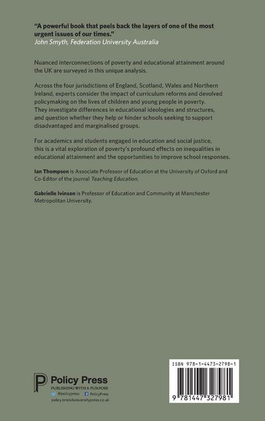 Produktbild: Poverty in Education Across the UK