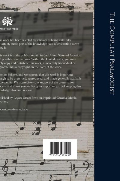Produktbild: The Compleat Psalmodist: or the Organist's, Parish-clerk's and Psalm-singer's Companion ...