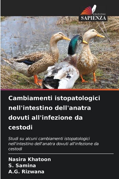 Produktbild: Cambiamenti istopatologici nell'intestino dell'anatra dovuti all'infezione da cestodi
