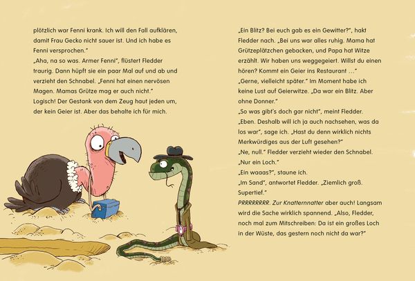 Produktbild: Roger R&auml;ttel und die hei&szlig;este Detektivschule der Welt &ndash; Ein Loch in der W&uuml;ste
