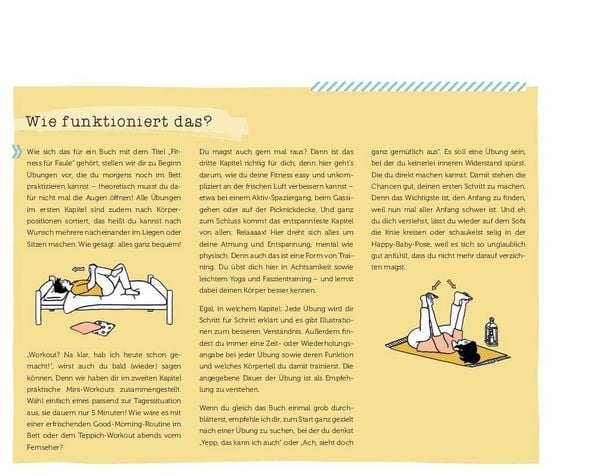 Produktbild: Fitness f&uuml;r Faule | 75 &Uuml;bungen f&uuml;r ultimative Sportmuffel