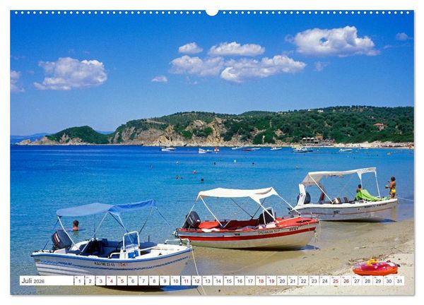 Produktbild: Chalkidiki - Urlaubsparadies in Nordgriechenland (hochwertiger Premium Wandkalender 2026 DIN A2 quer), Kunstdruck in Hochglanz