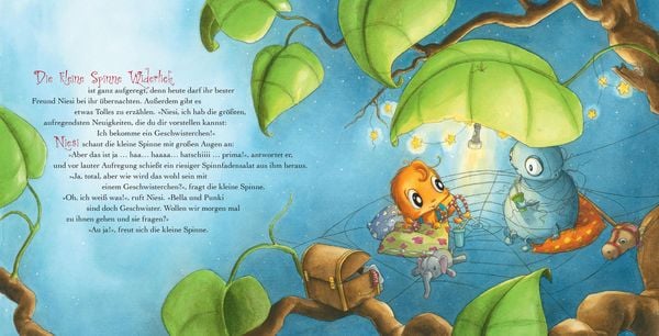 Produktbild: Die kleine Spinne Widerlich - Das Geschwisterchen Pappbilderbuch