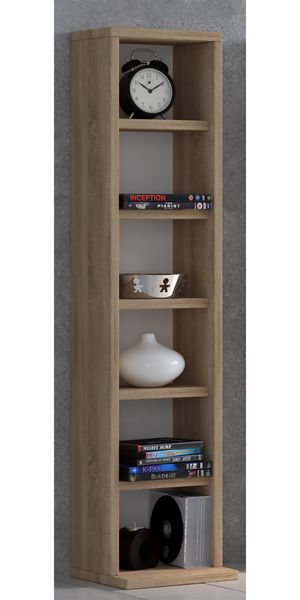 Produktbild: Holz CD DVD Stand Aufbewahrung Deko Regal Elementa