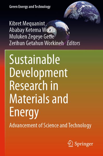 Produktbild: Sustainable Development Research in Materials and Energy