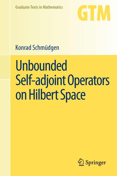 Produktbild: Unbounded Self-adjoint Operators on Hilbert Space