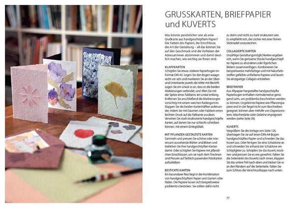 Produktbild: Papiere sch&ouml;pfen und gestalten