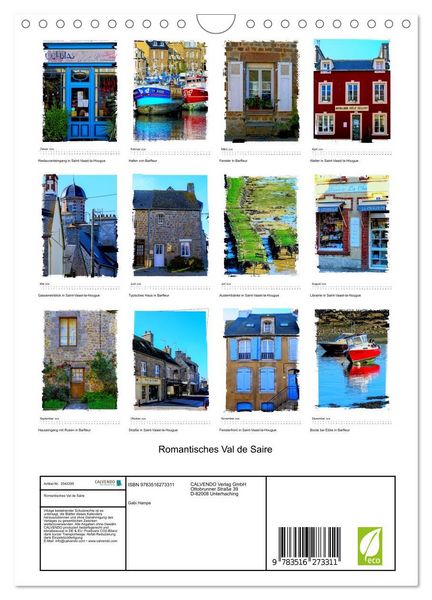 Produktbild: Romantisches Val de Saire (Wandkalender 2026 DIN A4 hoch), CALVENDO Monatskalender