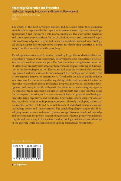 Produktbild: Knowledge Generation and Protection