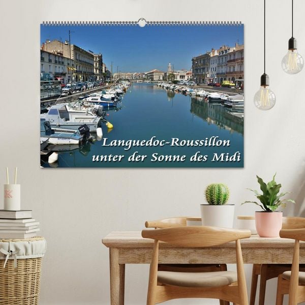 Produktbild: Languedoc-Roussillon - unter der Sonne des Midi (Wandkalender 2026 DIN A2 quer), CALVENDO Monatskalender