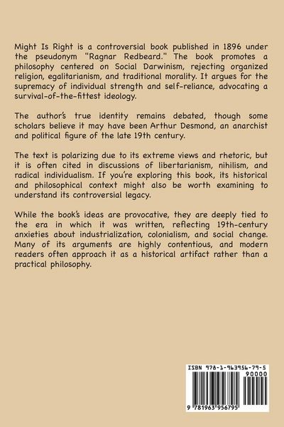 Produktbild: Might is Right Or Survival of the Fittest
