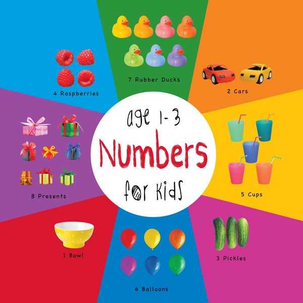 Produktbild: Numbers for Kids age 1-3 (Engage Early Readers: Children's Learning Books)