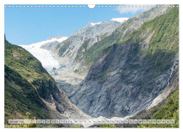 Produktbild: Neuseeland - Wandelnde Landschaften (Wandkalender 2026 DIN A3 quer), CALVENDO Monatskalender