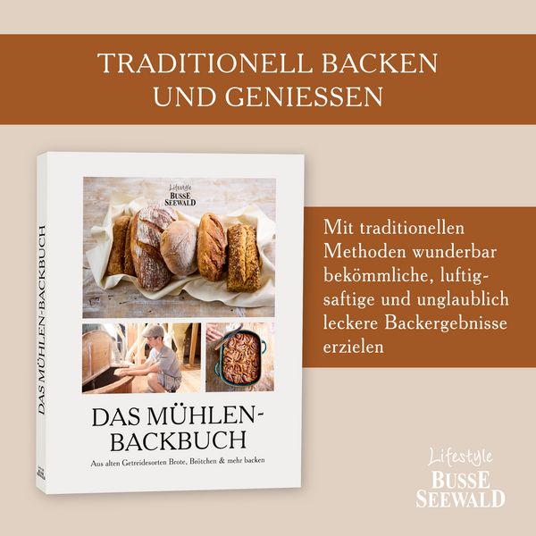 Produktbild: Das M&uuml;hlen-Backbuch