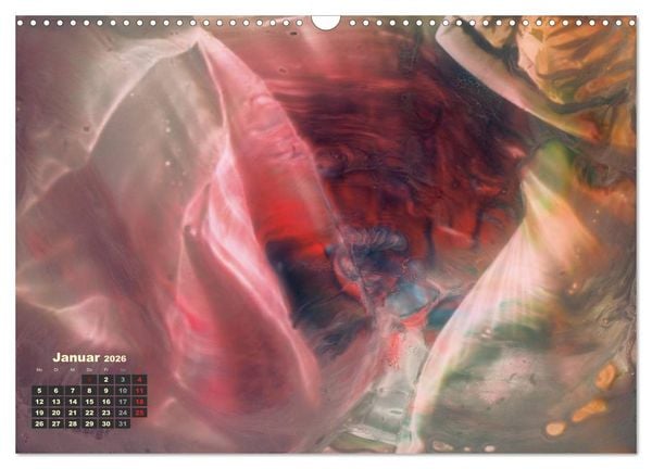 Produktbild: Encaustic Kunstkalender 2026 (Wandkalender 2026 DIN A3 quer), CALVENDO Monatskalender