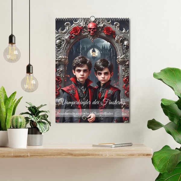 Produktbild: Vampirkinder der Finsternis (Wandkalender 2026 DIN A3 hoch), CALVENDO Monatskalender