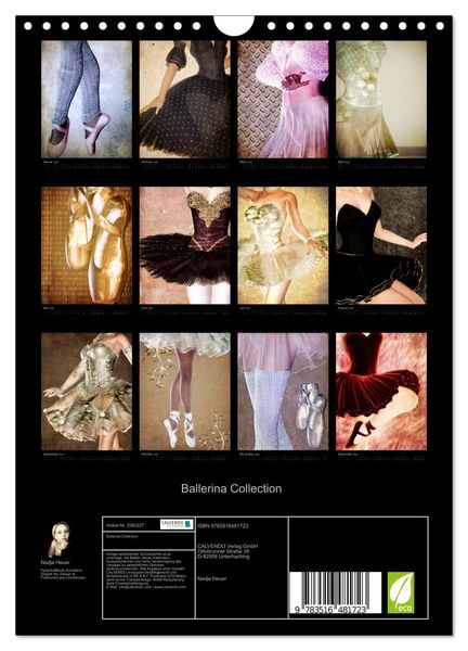Produktbild: Ballerina Collection (Wandkalender 2026 DIN A4 hoch), CALVENDO Monatskalender
