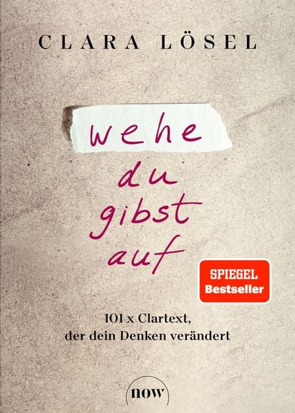 Produktbild: Wehe du gibst auf