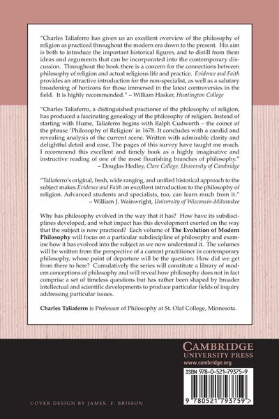 Produktbild: Evidence and Faith