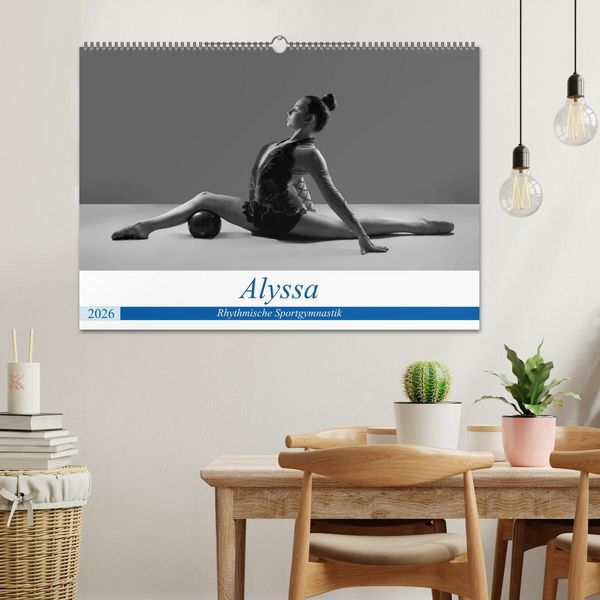 Produktbild: Rhythmisch Sportgymnastik - Alyssa (Wandkalender 2026 DIN A2 quer), CALVENDO Monatskalender