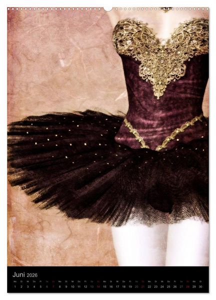 Produktbild: Ballerina Collection (hochwertiger Premium Wandkalender 2026 DIN A2 hoch), Kunstdruck in Hochglanz