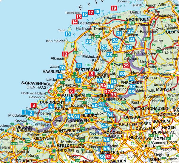 Produktbild: ROTHER Wanderf&uuml;hrer Niederlande