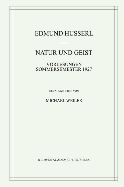 Produktbild: Natur und Geist