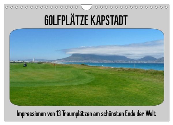 Produktbild: Golfpl&auml;tze Kapstadt (Wandkalender 2026 DIN A4 quer), CALVENDO Monatskalender