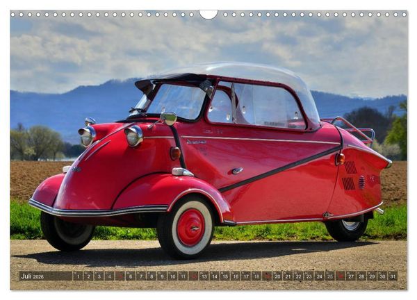 Produktbild: Messerschmitt KR 200 Kabinenroller (Wandkalender 2026 DIN A3 quer), CALVENDO Monatskalender