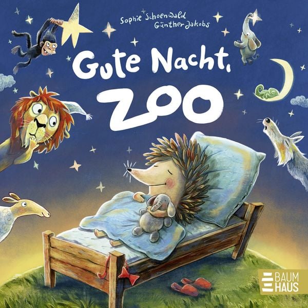 Gute Nacht, Zoo, Gebundene Ausgabe von Sophie Schoenwald, Baumhaus, 9783833910258