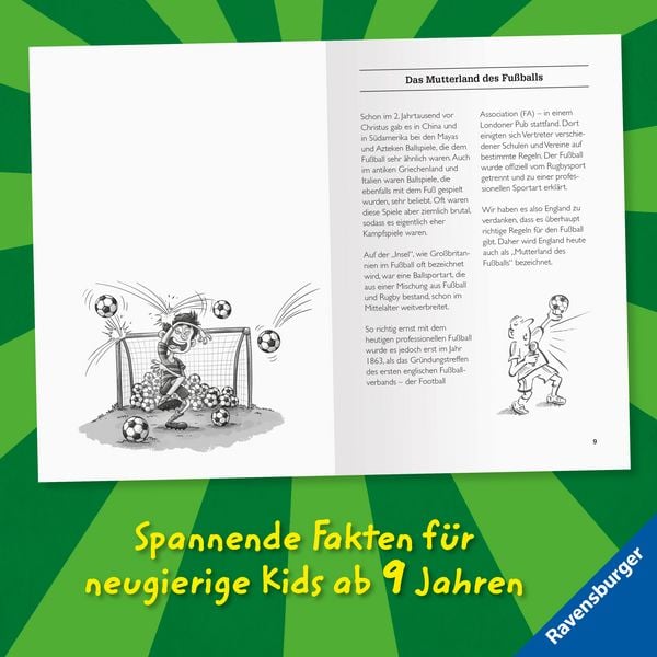 Produktbild: Verr&uuml;ckte Fakten - Verr&uuml;ckte Fakten f&uuml;r coole Jungs. Fu&szlig;ball-Edition