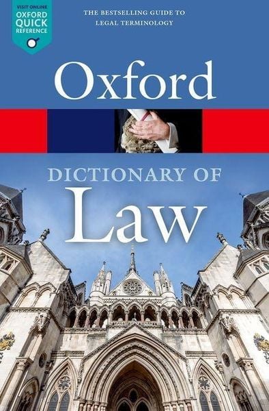 Produktbild: A Dictionary of Law