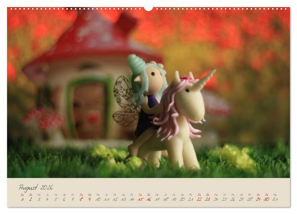 Produktbild: Im Reich der Elfen (hochwertiger Premium Wandkalender 2026 DIN A2 quer), Kunstdruck in Hochglanz