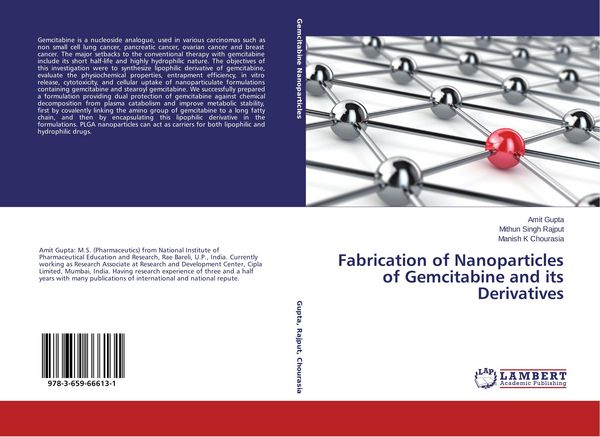 Produktbild: Fabrication of Nanoparticles of Gemcitabine and its Derivatives