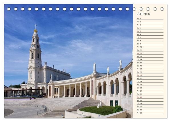 Produktbild: Portugal (Tischkalender 2026 DIN A5 quer), CALVENDO Monatskalender