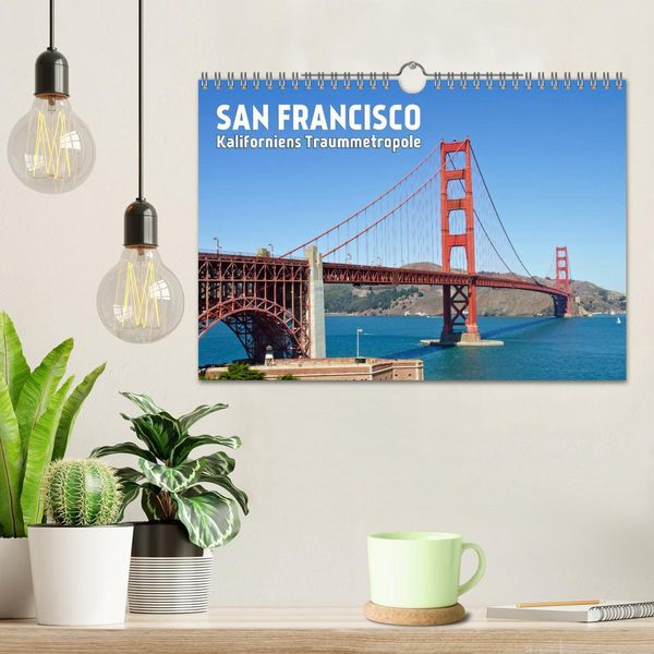 Produktbild: SAN FRANCISCO Kaliforniens Traummetropole (Wandkalender 2026 DIN A4 quer), CALVENDO Monatskalender